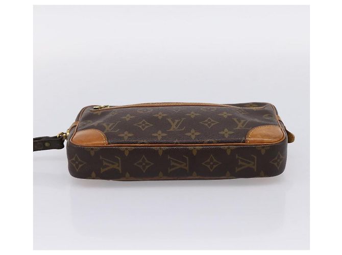 LOUIS VUITTON Monogram Marly Dragonne GM Clutch Bag M51825 LV Auth 205434A Monogramme - vue 5