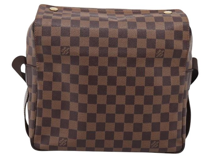 LOUIS VUITTON Damier Ebene Naviglio Shoulder Bag N45255 LV Auth ka6440A - vista 2