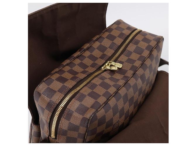 LOUIS VUITTON Damier Ebene Naviglio Shoulder Bag N45255 LV Auth ka6440A - vista 7