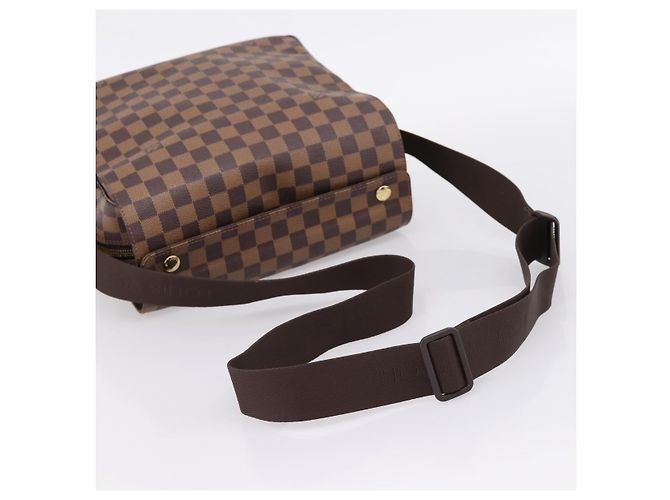 LOUIS VUITTON Damier Ebene Naviglio Shoulder Bag N45255 LV Auth ka6440A - vista 8