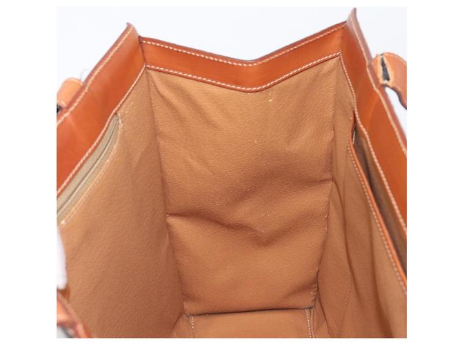 Céline CELINE Macadam Tote Bag PVC Brown Gold Tone Auth 206691 Braun - Ansicht 22