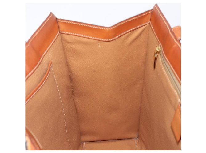 Céline CELINE Macadam Tote Bag PVC Brown Gold Tone Auth 206691 Braun - Ansicht 23