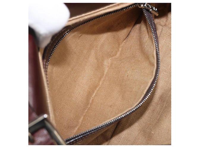 Borsa a tracolla FENDI Mamma Baguette perline Pink Silver Auth 204490SM Argento Rosa - vista 28