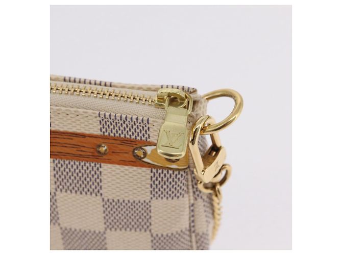 LOUIS VUITTON Damier Azur Mini Pochette Accessoires N58010 LV Auth BA16106V - vista 9
