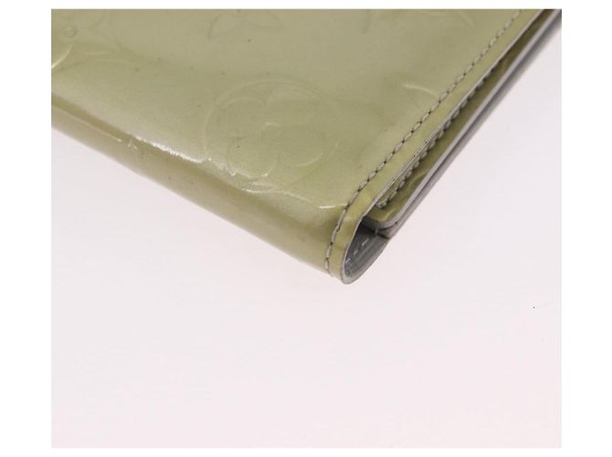 LOUIS VUITTON Monogram Vernis Walker Wallet Gris M91031 LV Auth ep16063 - vista 17