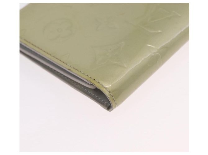 LOUIS VUITTON Monogram Vernis Walker Wallet Gris M91031 LV Auth ep16063 - vista 20