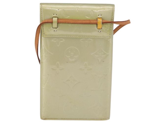 LOUIS VUITTON Monogram Vernis Walker Wallet Gris M91031 LV Auth ep16063 - vista 3