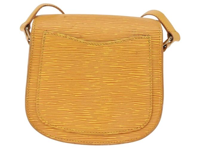 LOUIS VUITTON Epi Saint Cloud PM Schultertasche Gelb M52219 LV Auth 167754A - Ansicht 2