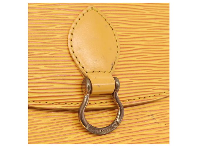 LOUIS VUITTON Epi Saint Cloud PM Schultertasche Gelb M52219 LV Auth 167754A - Ansicht 20