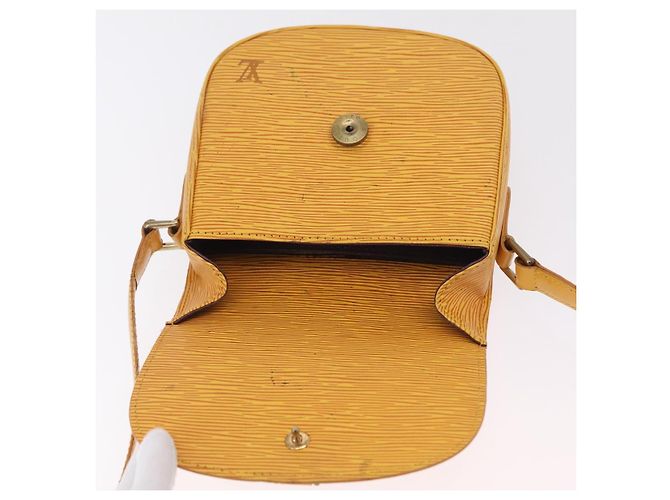 LOUIS VUITTON Epi Saint Cloud PM Schultertasche Gelb M52219 LV Auth 167754A - Ansicht 21