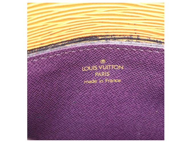 LOUIS VUITTON Epi Saint Cloud PM Schultertasche Gelb M52219 LV Auth 167754A - Ansicht 24