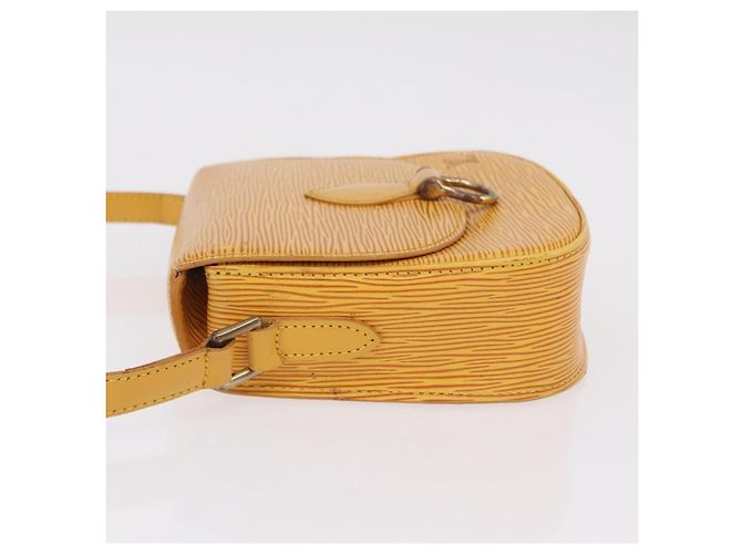 LOUIS VUITTON Epi Saint Cloud PM Schultertasche Gelb M52219 LV Auth 167754A - Ansicht 4