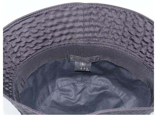 PRADA Bucket Hat Nylon L Schwarz Auth hk4232V - Ansicht 14