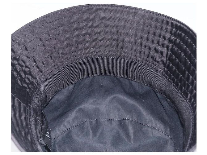 PRADA Bucket Hat Nylon L Schwarz Auth hk4232V - Ansicht 15