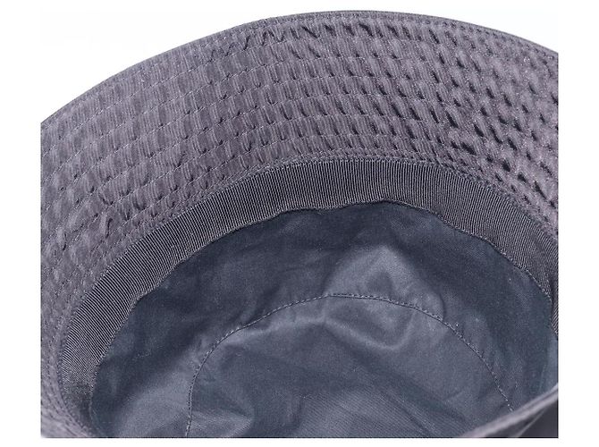 PRADA Bucket Hat Nylon L Schwarz Auth hk4232V - Ansicht 16