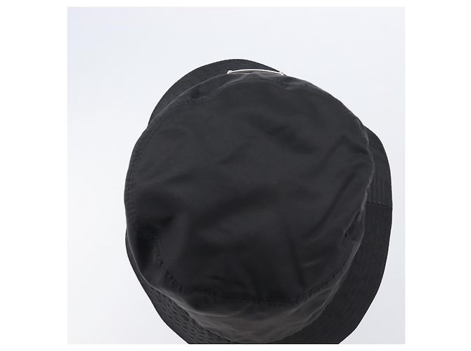 PRADA Bucket Hat Nylon L Schwarz Auth hk4232V - Ansicht 7