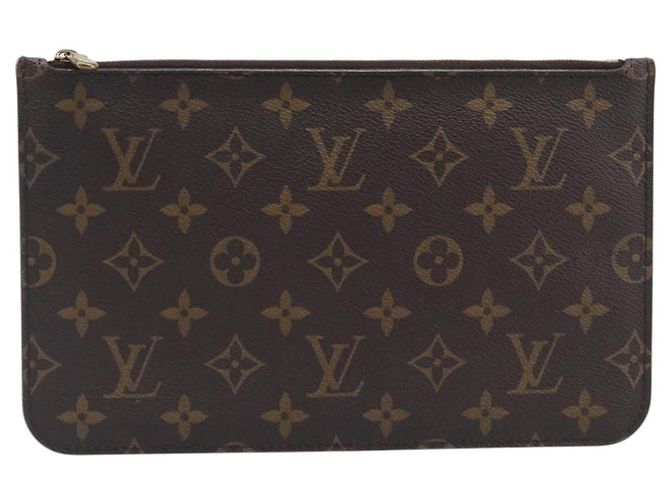 LOUIS VUITTON Monogram Neverfull MM Pouch Accessory Pouch LV Auth BA16073 Monograma - vista 13