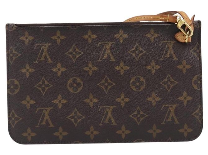 LOUIS VUITTON Monogram Neverfull MM Pouch Accessory Pouch LV Auth BA16073 Monograma - vista 2