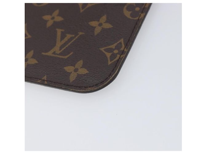 LOUIS VUITTON Monogram Neverfull MM Pouch Accessory Pouch LV Auth BA16073 Monograma - vista 7