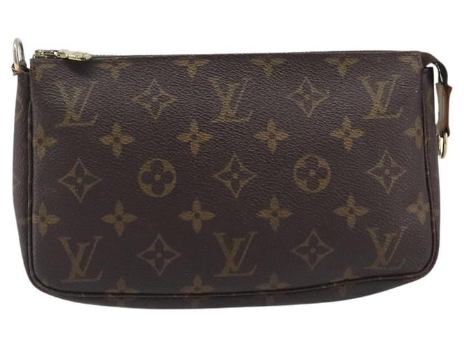 LOUIS VUITTON Monogram Pochette Accessoires Pouch M51980 LV Auth 202526 Monograma - vista 13