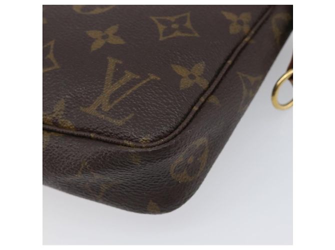 LOUIS VUITTON Monogram Pochette Accessoires Pouch M51980 LV Auth 202526 Monograma - vista 7