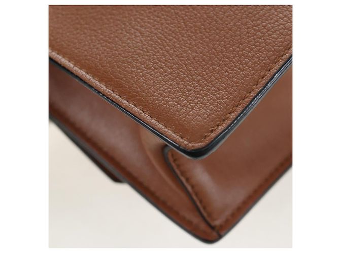 Borsa a tracolla Miu Miu in pelle marrone oro Auth 206727M D'oro - vista 17