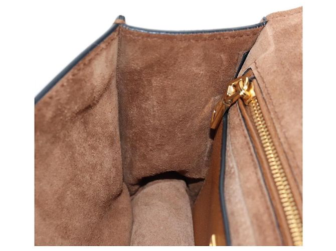 Borsa a tracolla Miu Miu in pelle marrone oro Auth 206727M D'oro - vista 26