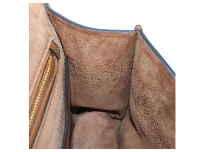Borsa a tracolla Miu Miu in pelle marrone oro Auth 206727M D'oro - vista 27