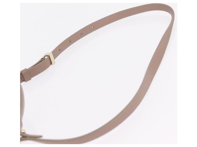 Bulgari Borsa BVLGARI Duet in pelle 2way Beige Gold Auth hk4163A D'oro - vista 15