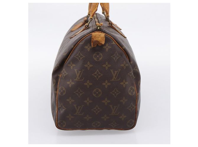 LOUIS VUITTON Monogram Speedy 35 Hand Bag M41524 LV Auth 205226 Monogramma - vista 4
