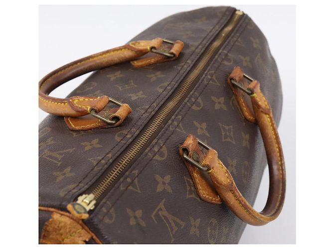 LOUIS VUITTON Monogram Speedy 35 Hand Bag M41524 LV Auth 205226 Monogramma - vista 6
