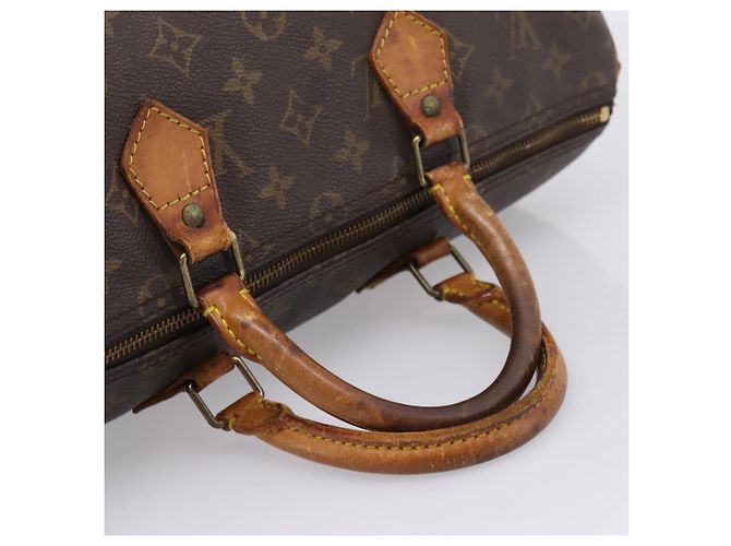 LOUIS VUITTON Monogram Speedy 35 Hand Bag M41524 LV Auth 205226 Monogramma - vista 7