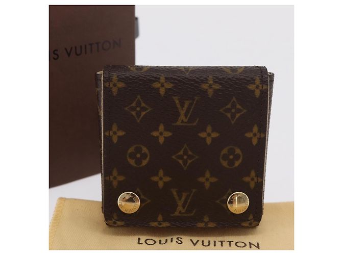 LOUIS VUITTON Monogram Jewelry case Jewelry Box LV Auth 167699M Monograma - vista 12