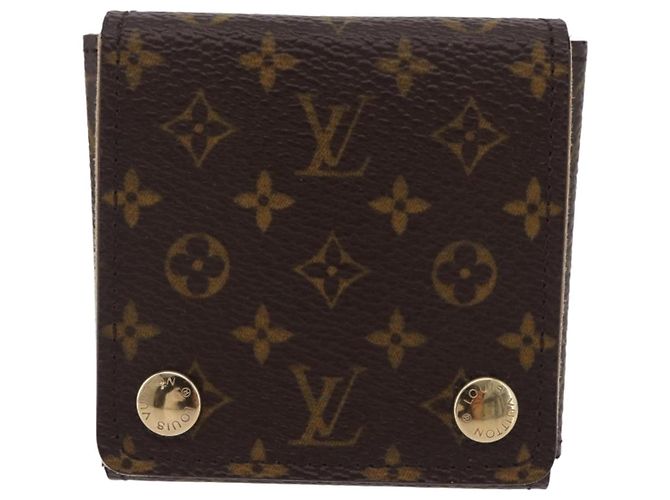LOUIS VUITTON Monogram Jewelry case Jewelry Box LV Auth 167699M Monograma - vista 13