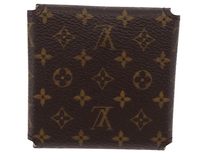 LOUIS VUITTON Monogram Jewelry case Jewelry Box LV Auth 167699M Monograma - vista 2