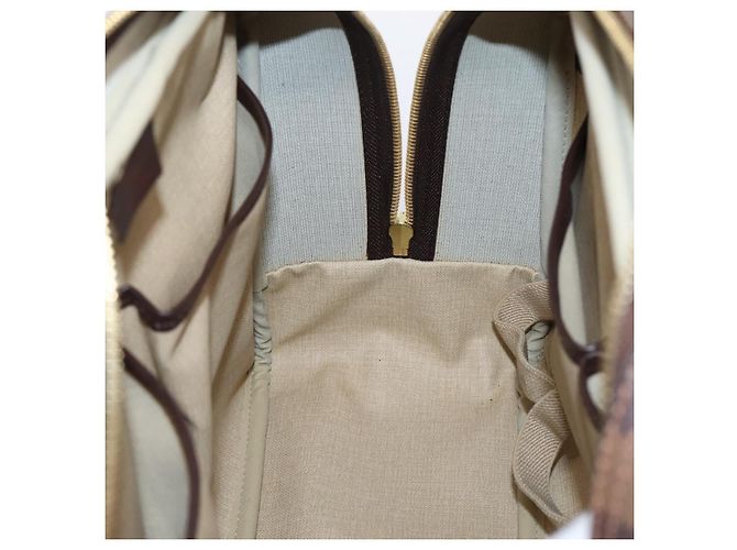 Borsa a mano LOUIS VUITTON Damier Ebene Deauville SPO N47272 LV Auth LN036V - vista 21