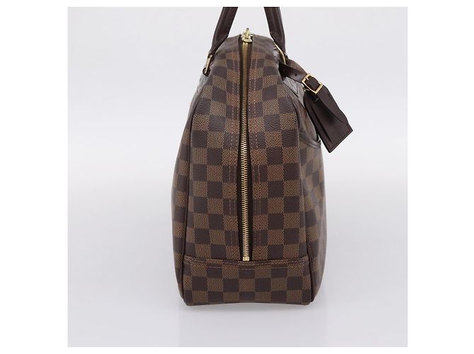 Borsa a mano LOUIS VUITTON Damier Ebene Deauville SPO N47272 LV Auth LN036V - vista 3