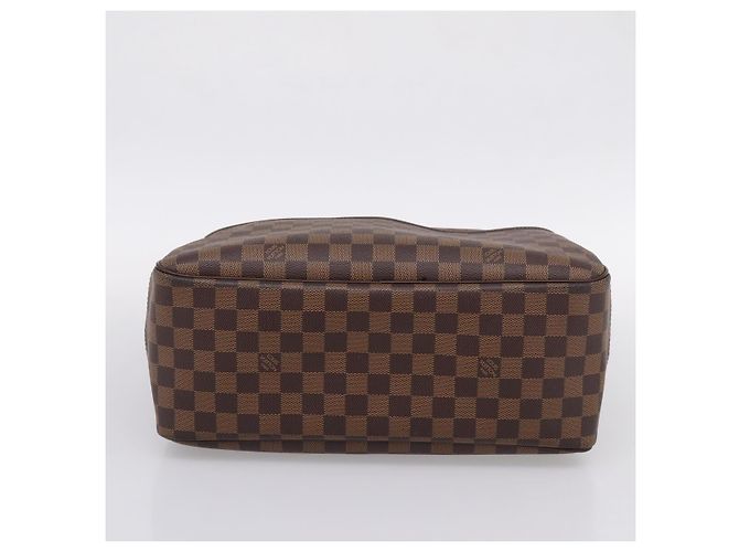 Borsa a mano LOUIS VUITTON Damier Ebene Deauville SPO N47272 LV Auth LN036V - vista 5