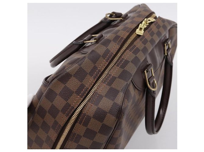 Borsa a mano LOUIS VUITTON Damier Ebene Deauville SPO N47272 LV Auth LN036V - vista 6
