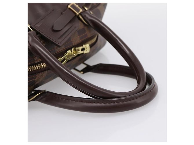 Borsa a mano LOUIS VUITTON Damier Ebene Deauville SPO N47272 LV Auth LN036V - vista 7