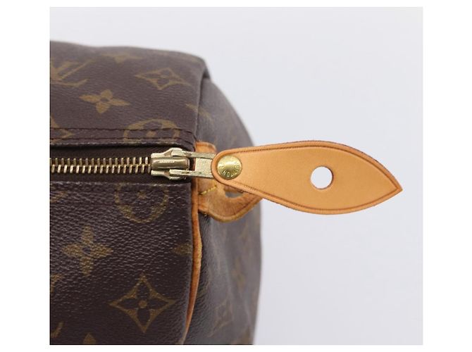 LOUIS VUITTON Monogram Speedy 35 Hand Bag M41524 LV Auth 205222 Monogramma - vista 10