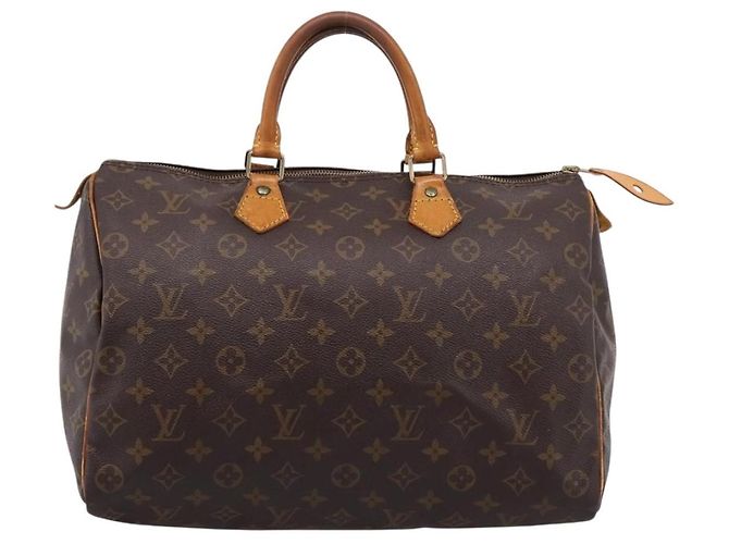LOUIS VUITTON Monogram Speedy 35 Hand Bag M41524 LV Auth 205222 Monogramma - vista 13