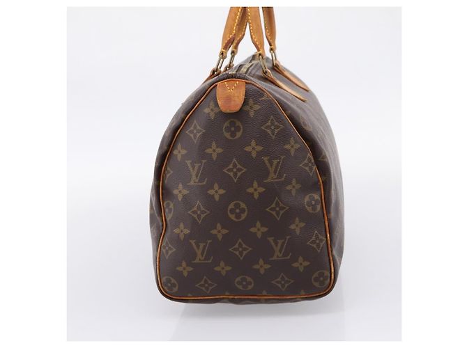 LOUIS VUITTON Monogram Speedy 35 Hand Bag M41524 LV Auth 205222 Monogramma - vista 3