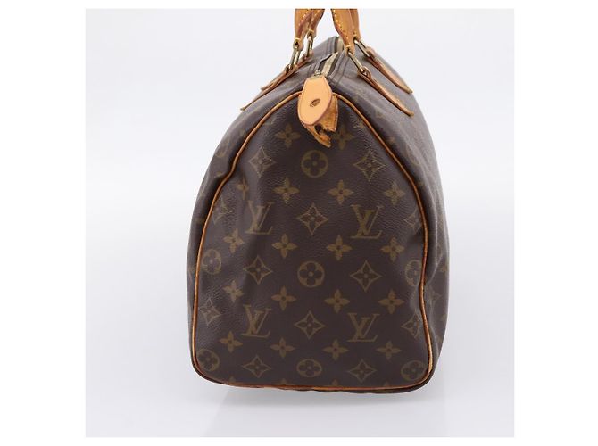 LOUIS VUITTON Monogram Speedy 35 Hand Bag M41524 LV Auth 205222 Monogramma - vista 4