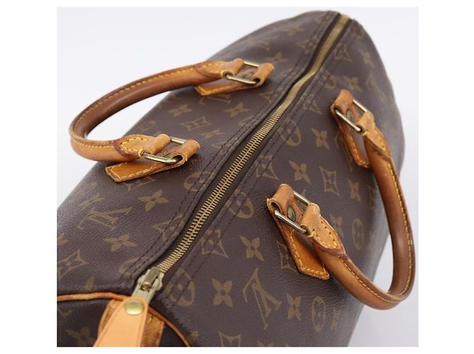 LOUIS VUITTON Monogram Speedy 35 Hand Bag M41524 LV Auth 205222 Monogramma - vista 6