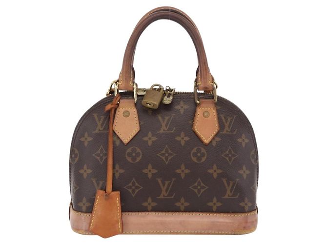 LOUIS VUITTON Monogram Alma BB Hand Bag M53152 LV Auth 207653 Monograma - vista 13