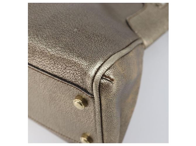 Cartier Marcello Handtasche Leder Gold authentisch 206884A Golden - Ansicht 10