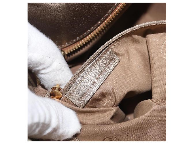 Cartier Marcello Handtasche Leder Gold authentisch 206884A Golden - Ansicht 12