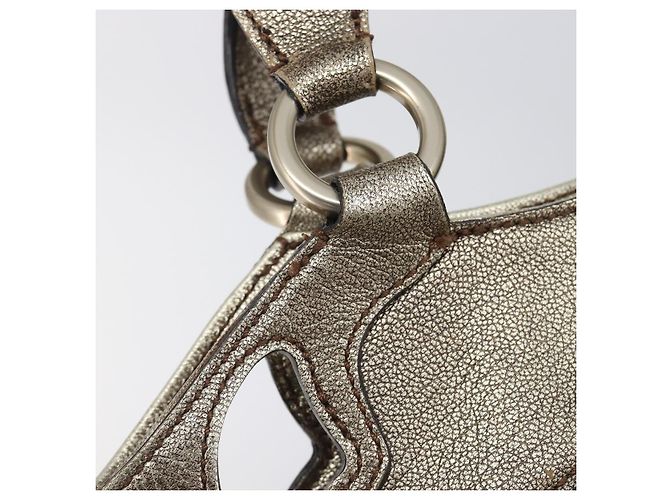 Cartier Marcello Handtasche Leder Gold authentisch 206884A Golden - Ansicht 20