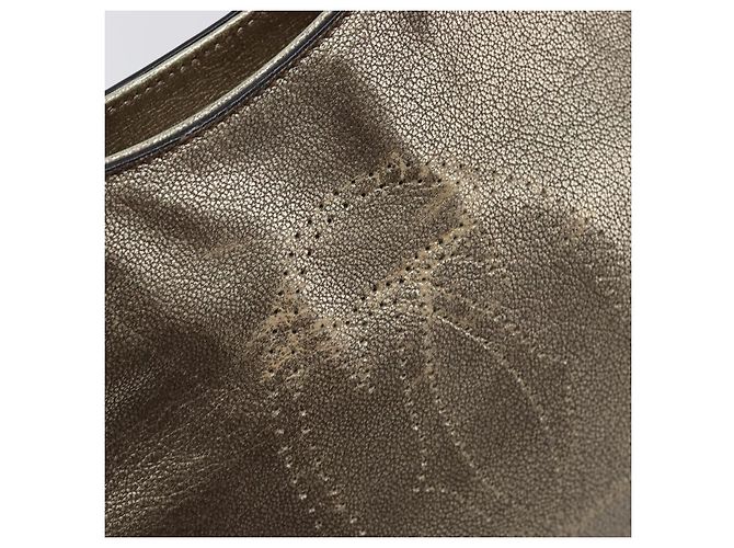 Cartier Marcello Handtasche Leder Gold authentisch 206884A Golden - Ansicht 21